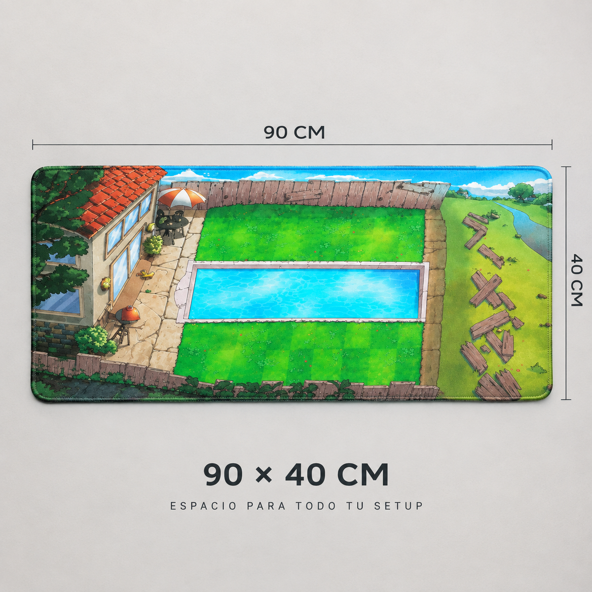 Lawnback | Mousepad Jardín de Recuerdos